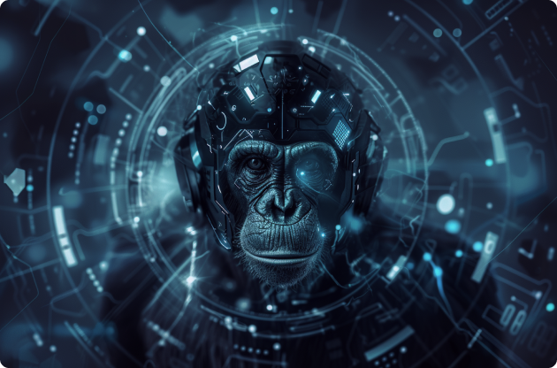 Cyborg Monkey Vision image